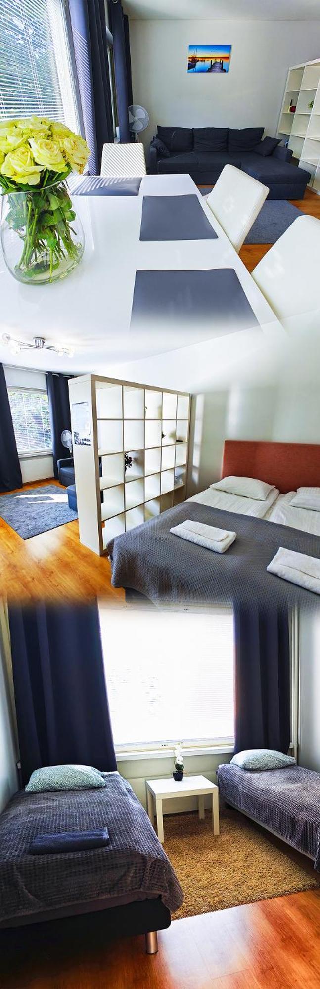 3-Room Apartment In Oulu Center, Parking Exterior photo